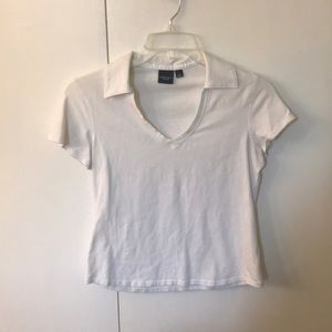 Sonoma Collared White Shirt